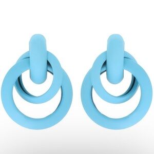 Acrylic Door Knocker Earrings